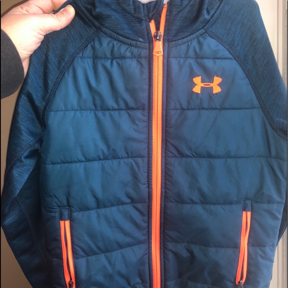 Boys under armor puffer jacket